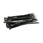 Opaski kablowe plastikowe - trytki czarne 4,8x200mm 100szt